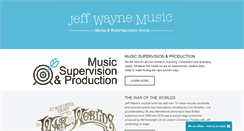 Desktop Screenshot of jeffwaynemusic.com